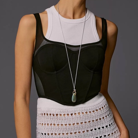 Mesh corset top - Picture 3 of 4
